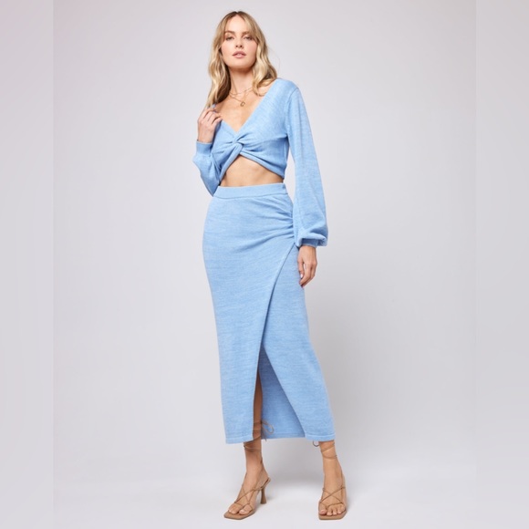 l*space Dresses & Skirts - L Space Siren Skirt Light Blue Size Small NWT